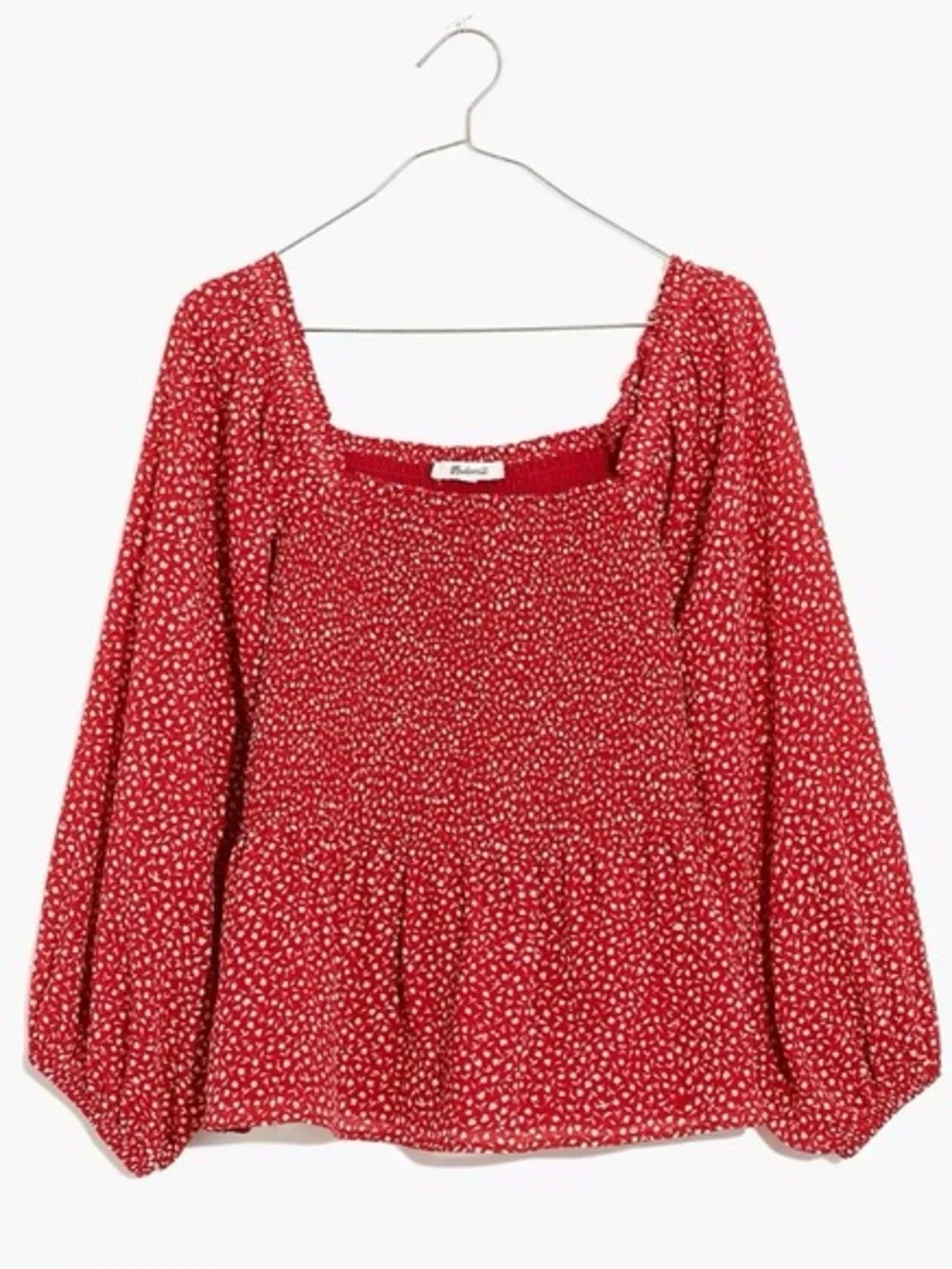 Madewell flattering red